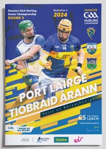 2024 Waterford v Tipperary - GAA Munster Senior Hurling Championship Round 3 Programme