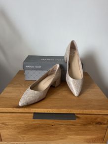 Marco Tozzi Dune Metal Gold Shoes