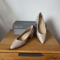 Marco Tozzi Dune Metal Gold Shoes