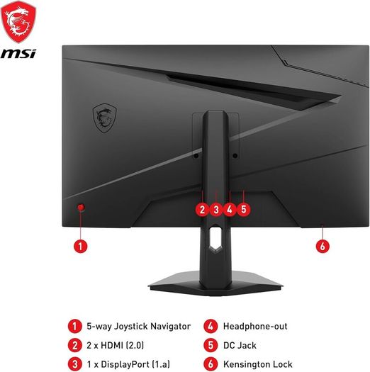Gaming Monitor MSI G274F 27 Inch FHD