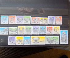 Ireland Definitive Stamps,7th Series 1990-95.Mint Never Hinged.Complete set of 22.