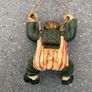 Allan Agohob Clown Vintage 1970s Large Rare Hand Painted Parachute Hanging Image 3