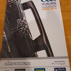 GAA All Ireland 2014 SHC final match programme