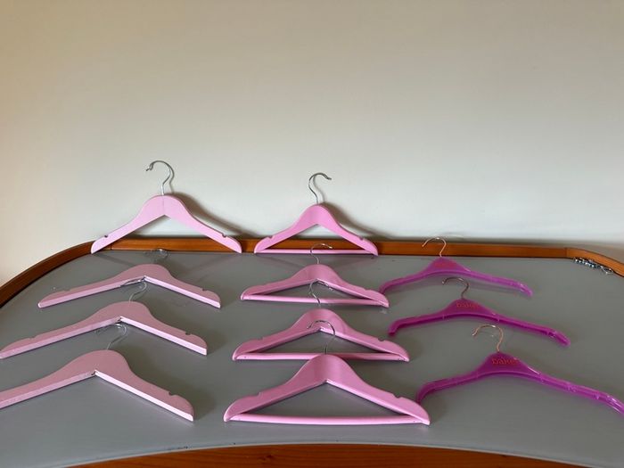 Selection of pink Childrens Hangers