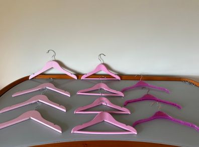 Selection of pink Childrens Hangers