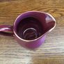 Bewleys Maroon ceramic milk jug Image 3