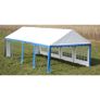 Party Tent 4 x 8 m Blue Image 3