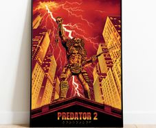 Predator 2 - A1 Poster (A3, A2, A4 Also Available)