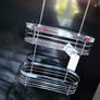 Over Door Caddy metal bathroom shelves NEW Image 2