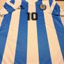 Diego Maradona Hand Signed Shirt Signed in 2015 Argentina + COA Image 7