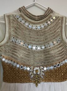 Stunning Indian Beaded Gown size 10-12