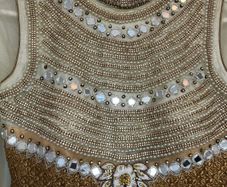 Stunning Indian Beaded Gown size 10-12