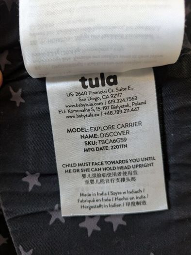 Tula Explore Baby and Toddler Carrier