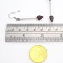 Vintage 925 Sterling Silver Garnet Earrings Image 8