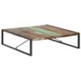 Coffee Table 140x140x40 cm Solid Reclaimed Wood Image 9