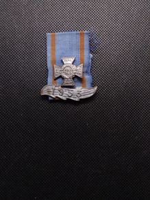 Vintage Methodist Missionary Society Medal with Ribbon and Date Bar
