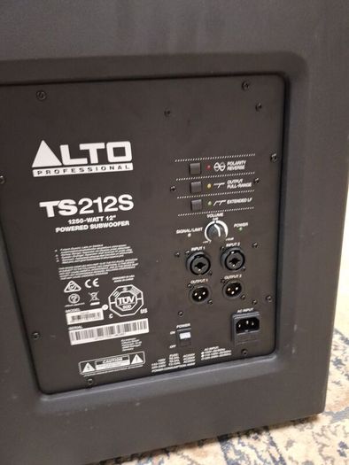 Alto TS212s Subwoofers (Pair)
