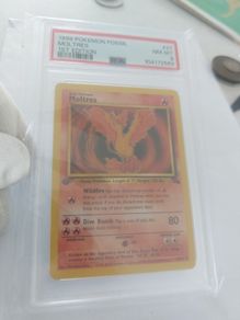 1999 Pokemon Fossil PSA 8 Moltres Non-Holo