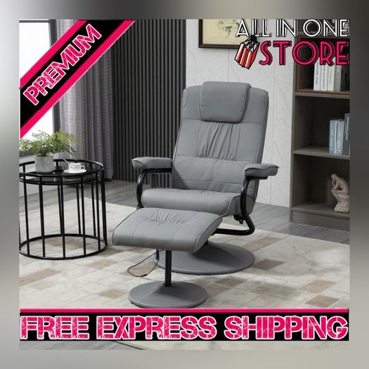 Freestanding Living Room Chair with High Density Cushion and Footrest (FREE SHIPPING)