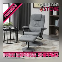 Freestanding Living Room Chair with High Density Cushion and Footrest (FREE SHIPPING)
