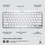 Logitech MX Keys Mini for Mac Minimalist Wireless Keyboard, Compact, Bluetooth, Backlit Keys, USB-C, Tactile Typing, Compatible with MacBook Pro, Macbook Air, iMac, iPad Image 7