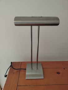 Stainless steel desktop lamp