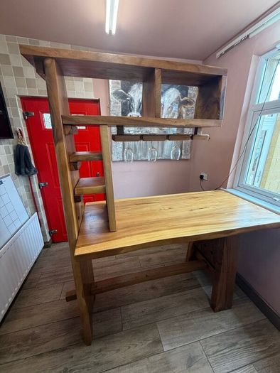 New Solid wooden table now 200 for quick sale