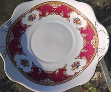 A Selection Of Vintage Odd Big Cake Plates