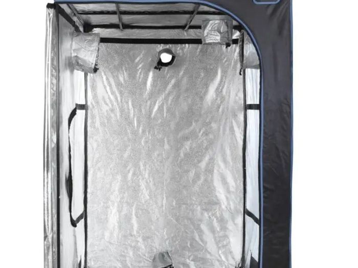 Indoor Grow Tent 120 x 120 x 200 cm Hydroponic Grow Room Plant Growing Tent Reflective Mylar Greenhouse
