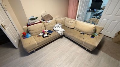 Corner sofa bed