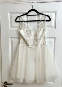 Hen / reception wedding dress