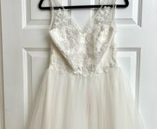 Hen / reception wedding dress