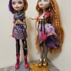 Ever After Hair Poppy and Holly O'Hair Royal Doll sister pack