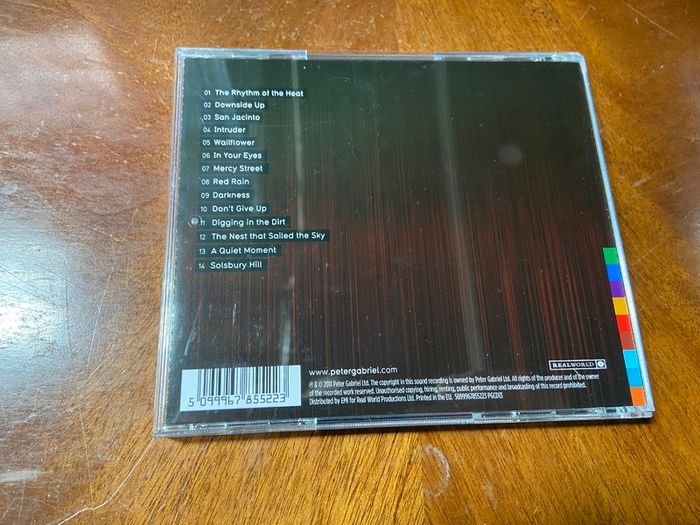 Peter Gabriel New Blood CD