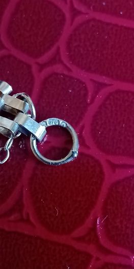 9ct gold gate-style link bracelet