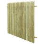 Garden Fence Impregnated Pinewood 170x125 cm Image 5