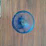 Bormioli Rocco Murano Blue Swirl Glass Image 3