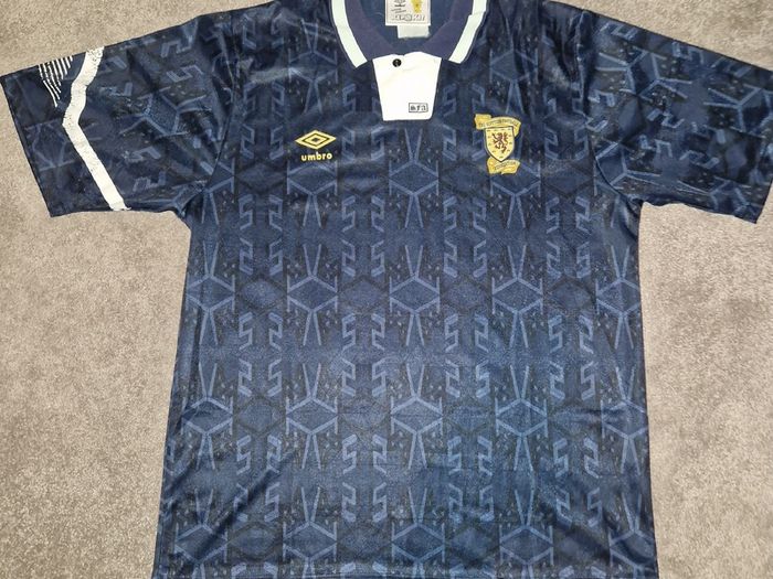 Scotland home football jersey 1991