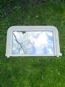 Victorian overmantle mirror
