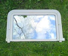 Victorian overmantle mirror