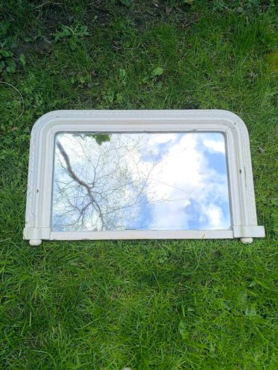 Victorian overmantle mirror