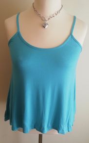 FREEPOST Ladies Sleeveless Top From Natalia New With Tags Vest Top Size M/L 14