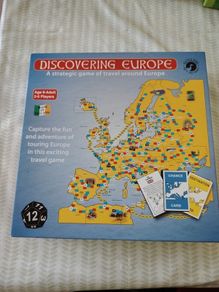 Discovering Europe Boardgame