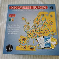 Discovering Europe Boardgame