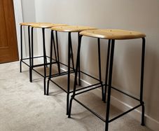 Set of 4 Hay bar stools