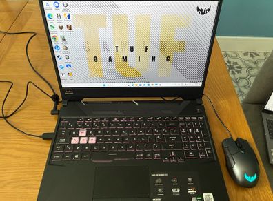 ASUS TUF FX506LI Full HD 144Hz 15.6" Gaming Laptop (Intel i5-10300H, Nvidia GeForce GTX 1650Ti, 8GB RAM, 512GB SSD, 4-Zone RGB Keyboard, Windows 10)