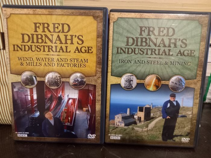 Fred Dibnah's Industrial Age Dvd Bundle Collection Documentaries