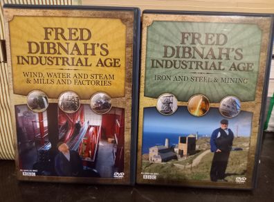 Fred Dibnah's Industrial Age Dvd Bundle Collection Documentaries