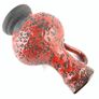 Mid Century fat lava vase Image 6