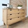 Drawer Cabinet 111x43x73.5cm Image 3